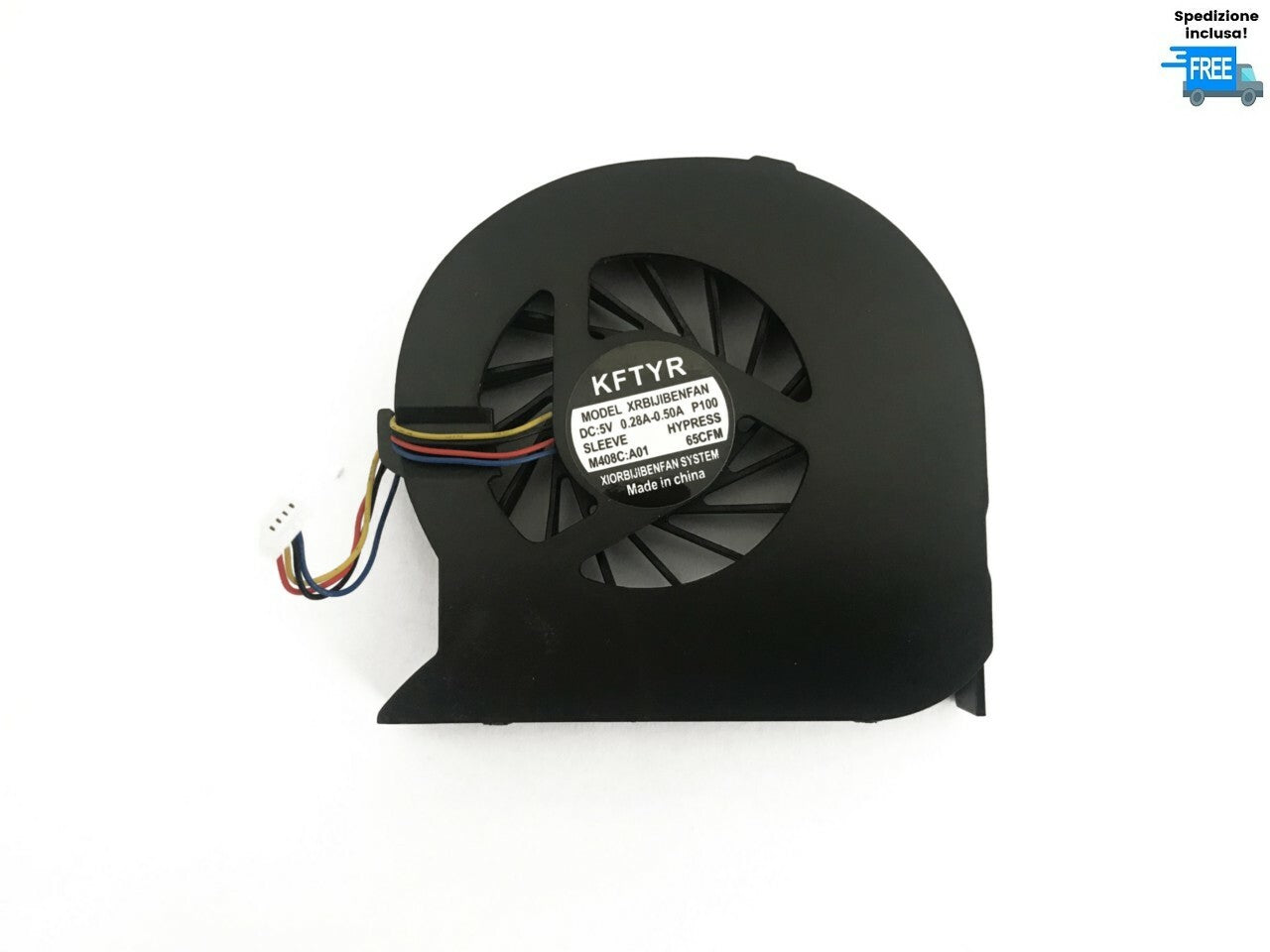 VENTOLA ACER ASPIRE 4743 4743G 4743zg 4750 4750G FAN CPU COOLER NUOVA 4 PIN