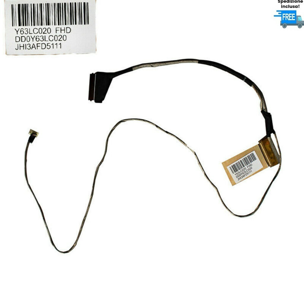HP ENVY X360 15-U 15-U010DX 15-U011DX cavo flat display LED DD0Y63LC000