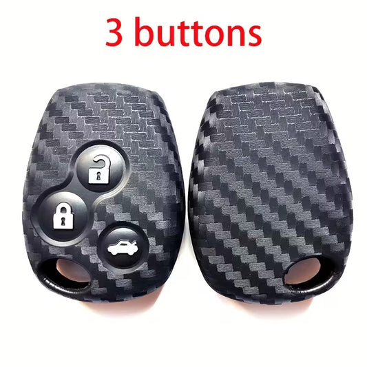 COVER CHIAVE 3 TASTI KOLEOS  DACIA  MEGANE SANDERO GUSCIO TELECOMANDO SILICONE