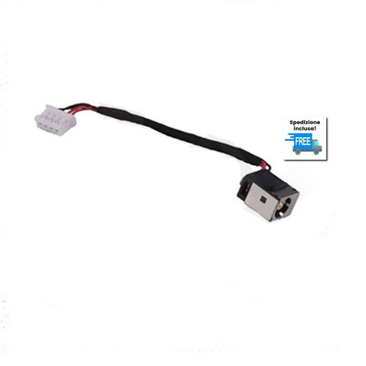 JACK LENOVO IDEAPAD Y310 Y450 F31A F31G F31 MEDION 4154 DW093 CONNETTORE DC IN