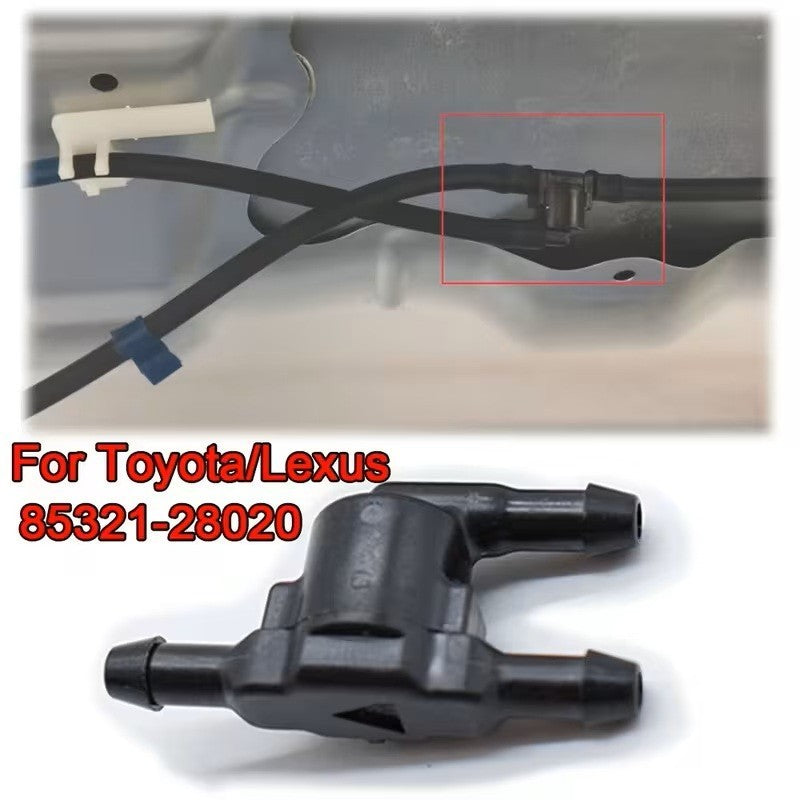 2 PEZZI GIUNTO A T PER TUBO TERGICRISTALLO – PER TOYOTA REIZ CROWN RAV4 MARK 10