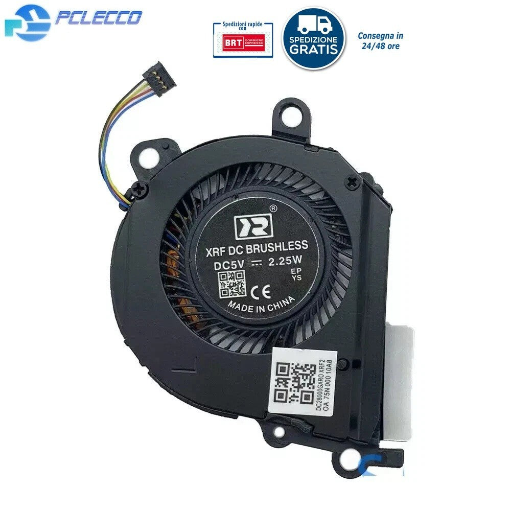 VENTOLA CPU HP SPECTRE X360 13-AE SERIE SINISTRA FAN NUOVA  4 PIN COOLER
