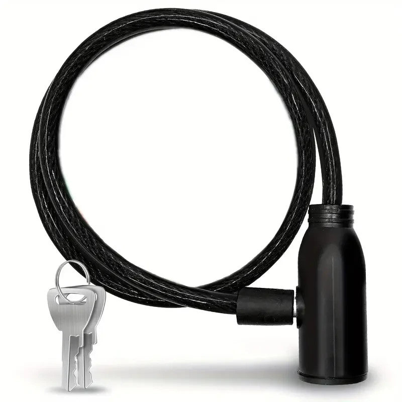 LUCCHETTO BICICLETTA  IN ACCIAIO CATENA ANTIFURTO BICI  MOTO E-BIKE SCOOTER