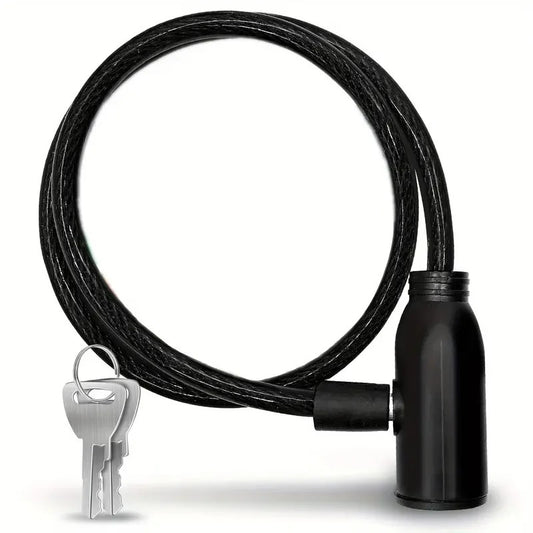 LUCCHETTO BICICLETTA  IN ACCIAIO CATENA ANTIFURTO BICI  MOTO E-BIKE SCOOTER