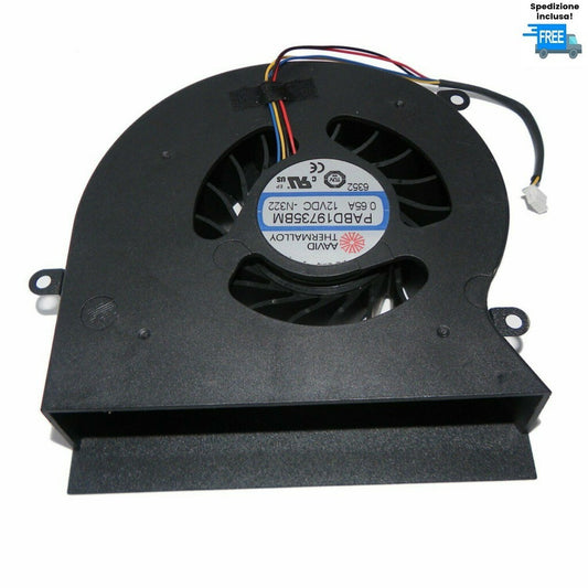 VENTOLA CPU MSI GT62VR 6RD GT62VR 6RE GT62VR 7RE FAN 4 PIN PABD19735BM