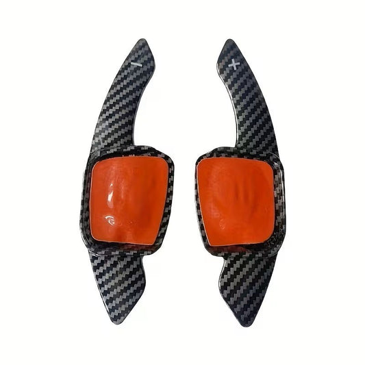 2 Paddle Cambio DSG Colore Fibra di Carbonio VW Golf MK7 MK8 Passat B8 Tiguan