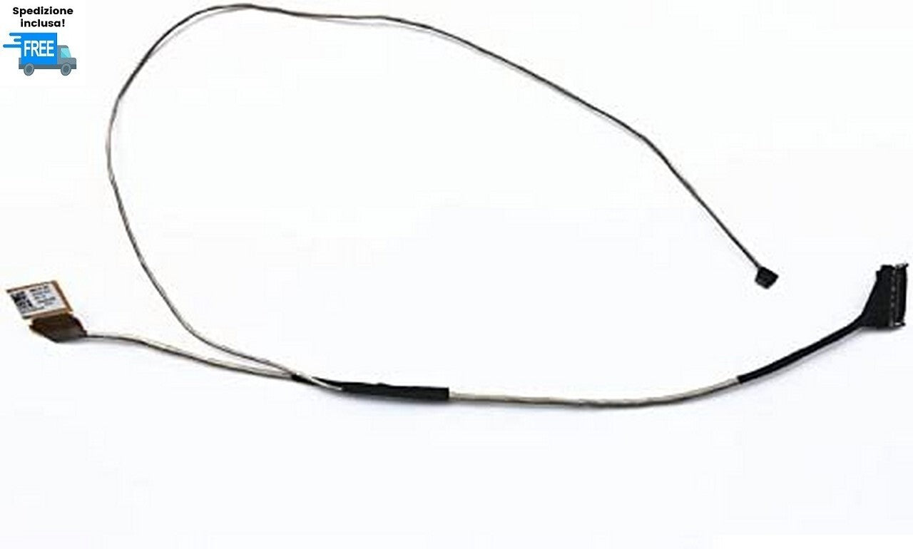 CAVO FLAT VIDEO LENOVO  300-15 300-15ISK 300-15IBR 30 PIN LED P/N: DC02001XE10