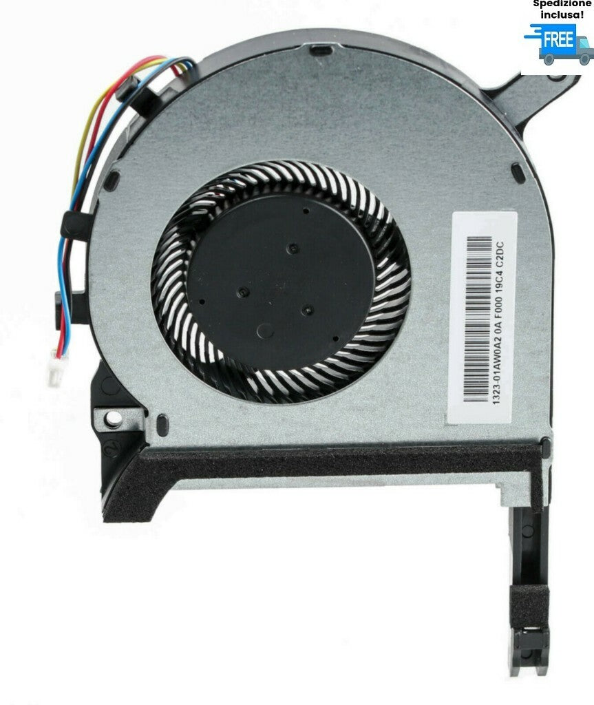 VENTOLA ASUS TUF FX705 FX705G FX505 FX505D FX505GD FX86 SM FAN 4 PIN VERSIONE 2