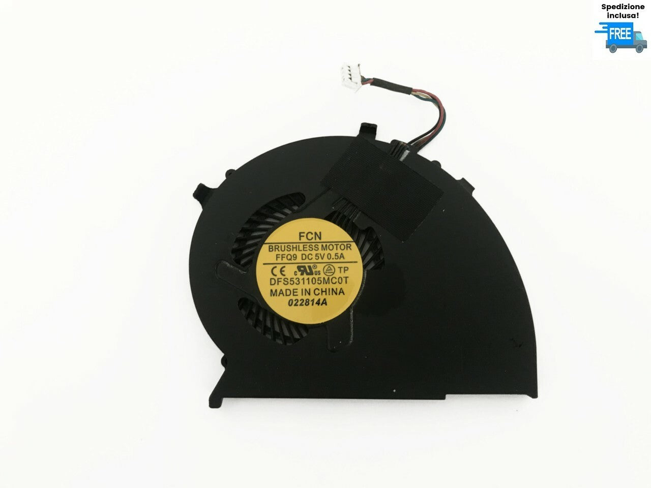 VENTOLA LENOVO IDEAPAD U430 U430P U530P U530 U430T FAN NUOVA 4 PIN