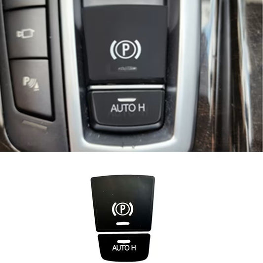ADESIVO RIPARAZIONE PULSANTE FRENO A MANO BMW SERIE 3 5 7 X3 X5 X6  P + AUTO H