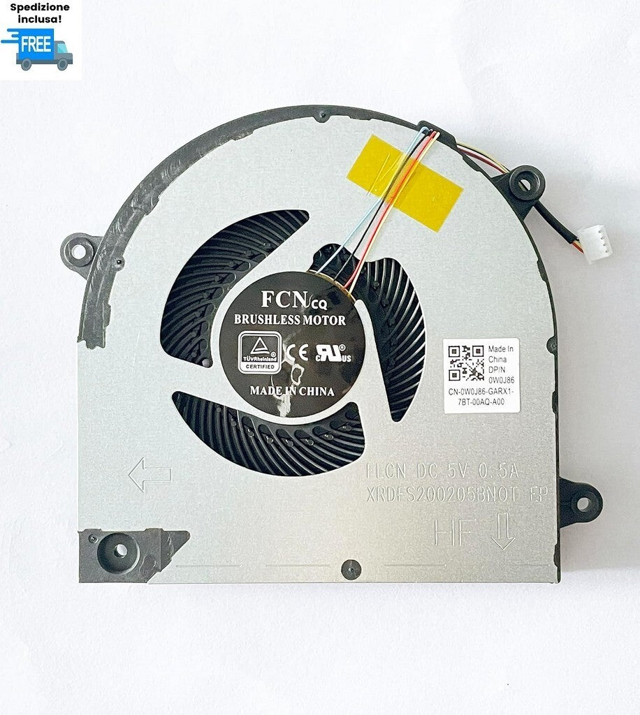 VENTOLA  LENOVO LEGION  Y540-17 Y540-17IRH  FAN  NUOVA 4 PIN  VERSIONE 2