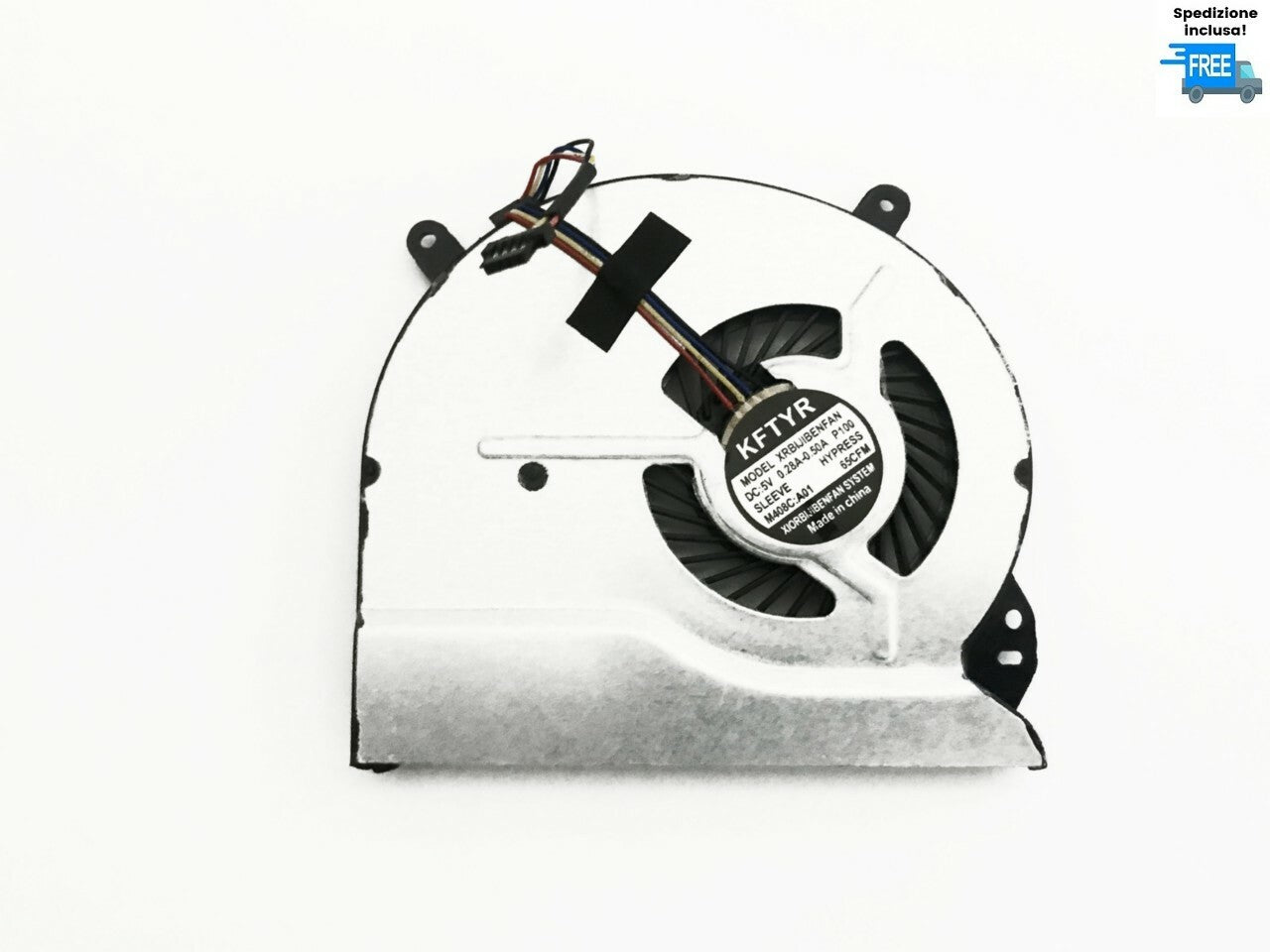 VENTOLA HP SLEEKBOOK PAVILION 14-B 14-W 15-B 16-B 17-B TX-B032 NUOVA FAN 4 PIN .