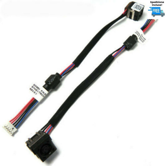 JACK DELL LATITUDE E5430 E5530 DW388 CONNETTORE ALIMENTAZIONE DC POWER IN 5 PIN