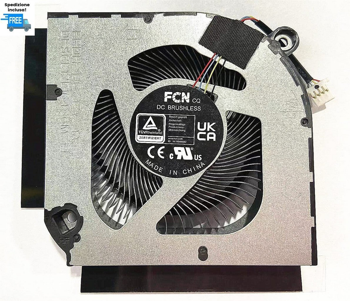 VENTOLA  CPU ACER NITRO 5 AN515-58 AN517-55 AN515-46  PH317-55 PH315-55 DC 12V