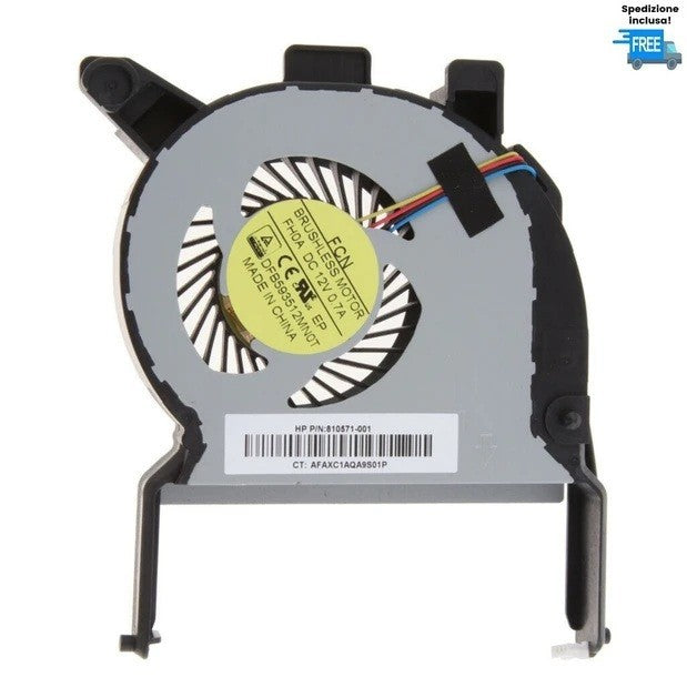 VENTOLA HP ELITEDESK 800 G2  HP PRODESK 600 FAN COOLER 4 PIN DC 12V