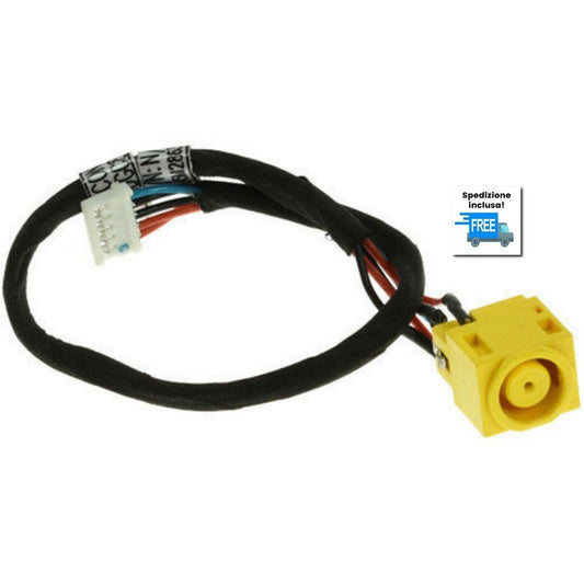 JACK LENOVO THINKPAD SL410 SL510  DW142 CONNETTORE ALIMENTAZIONE  DC IN