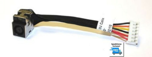 JACK HP CQ40 CQ50 CQ60 CQ70 G70 G50 G60 DW199 CONNETTORE DC IN 50.4AH28.001