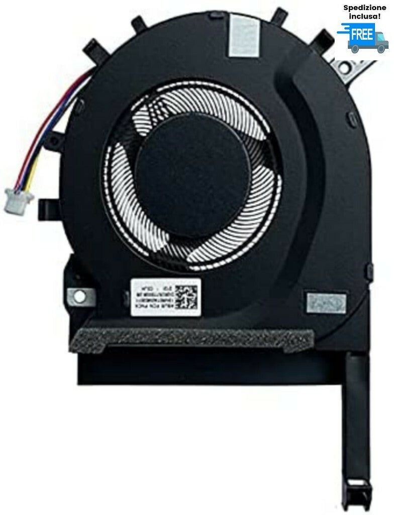 VENTOLA  ASUS TUF FA506 FA506QR A17  FA706 FAN 4 PIN COOLER 5V VERSIONE 2
