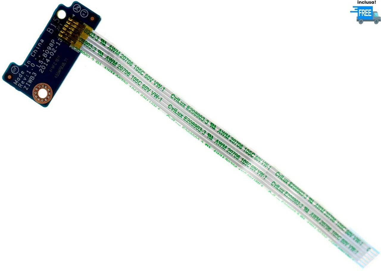 LENOVO N50 B50-30 B50-45 B50-70 B50-80 INTERRUTORE POWER BUTTON  TASTO LS-B098P