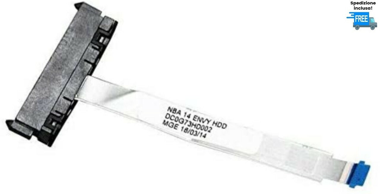 CONNETTORE SATA HARD DISK HP PAVILION 14-CE 15-CK  OMEN 15-CE DC0G73HD002