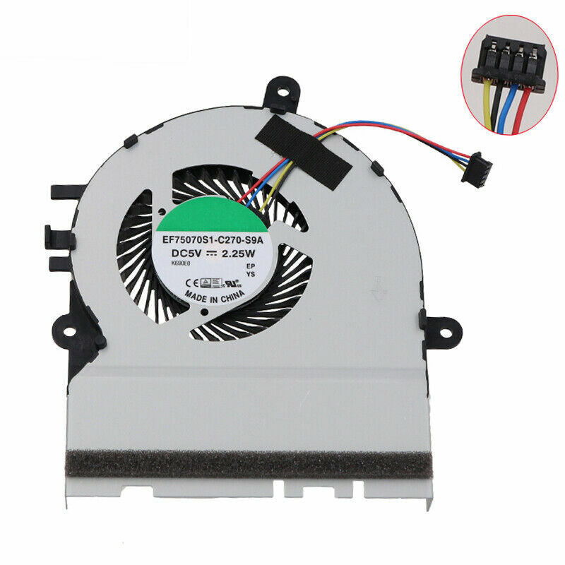 VENTOLA CPU FAN 4 PIN PER ASUS X302 X302L X302LA X302LJ COOLER RAFFREDDAMENTO