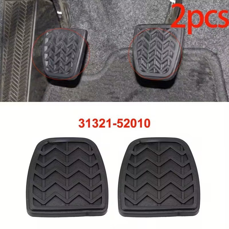 2 GOMMINI COPERTURA PEDALI FRENO FRIZIONE  PER TOYOTA YARIS AURIS  31321-52010