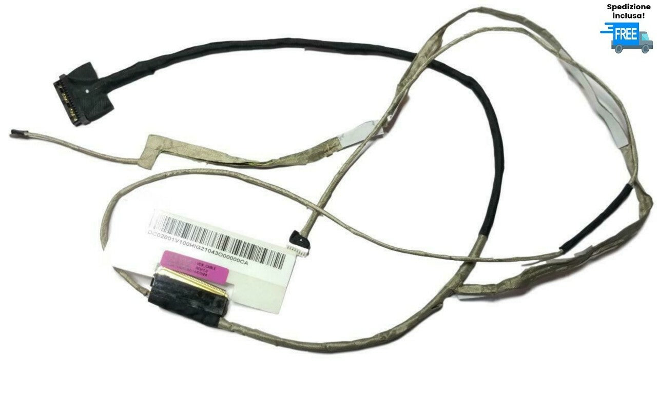 Cavo Flat Video LCD LED Lenovo G500S G505S G510S DC02001V100 40 Pin Display