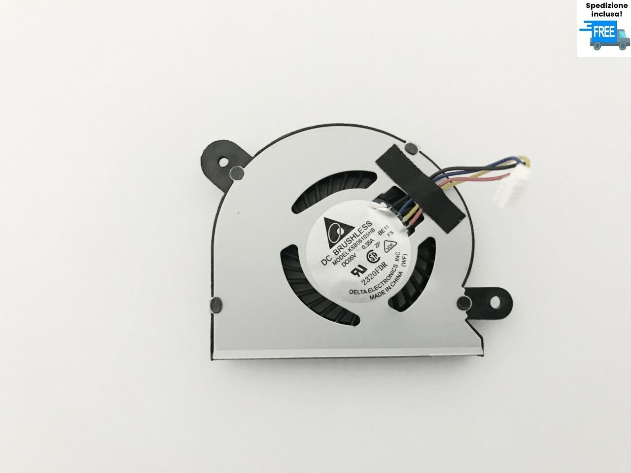 VENTOLA ASUS X200CA X200A F200MA FAN COOLER  NUOVA  4 PIN