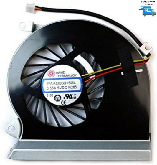 VENTOLA MSI GE70 MS-1756 MS-1757 MS-1759 NUOVA FAN COOLING  (3PIN)