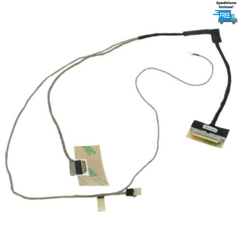 CAVO FLAT VIDEO HP ENVY M7-N 17-N 17T-N100 30 PIN LED CABLE FLEX  DC020029T00