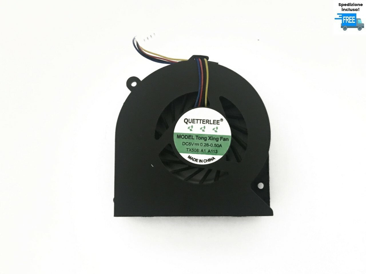 VENTOLA FUJITSU LIFEBOOK LH531 CPU FAN NUOVA 4 PIN  QUETTERLEE