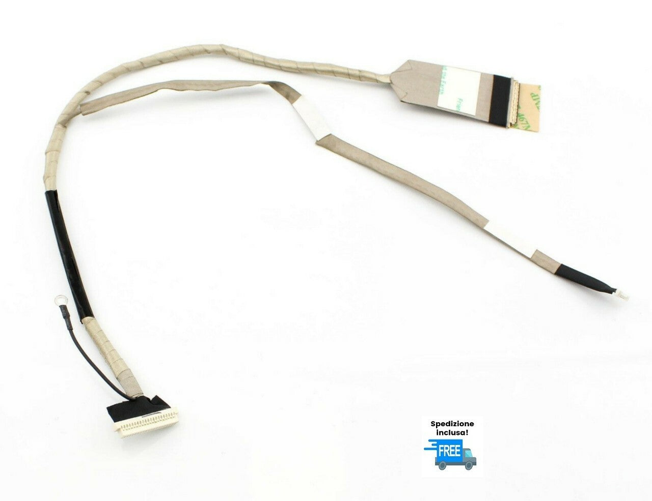 CAVO FLAT VIDEO HP 4310S HP 4311S LED P/N: 6017B0210202 FLEX DISPLAY CABLE