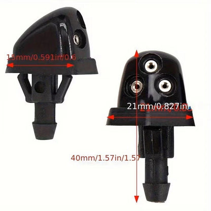 2 Windshield Washer Nozzles Suzuki Swift SX4 Grand Vitara Sprayers