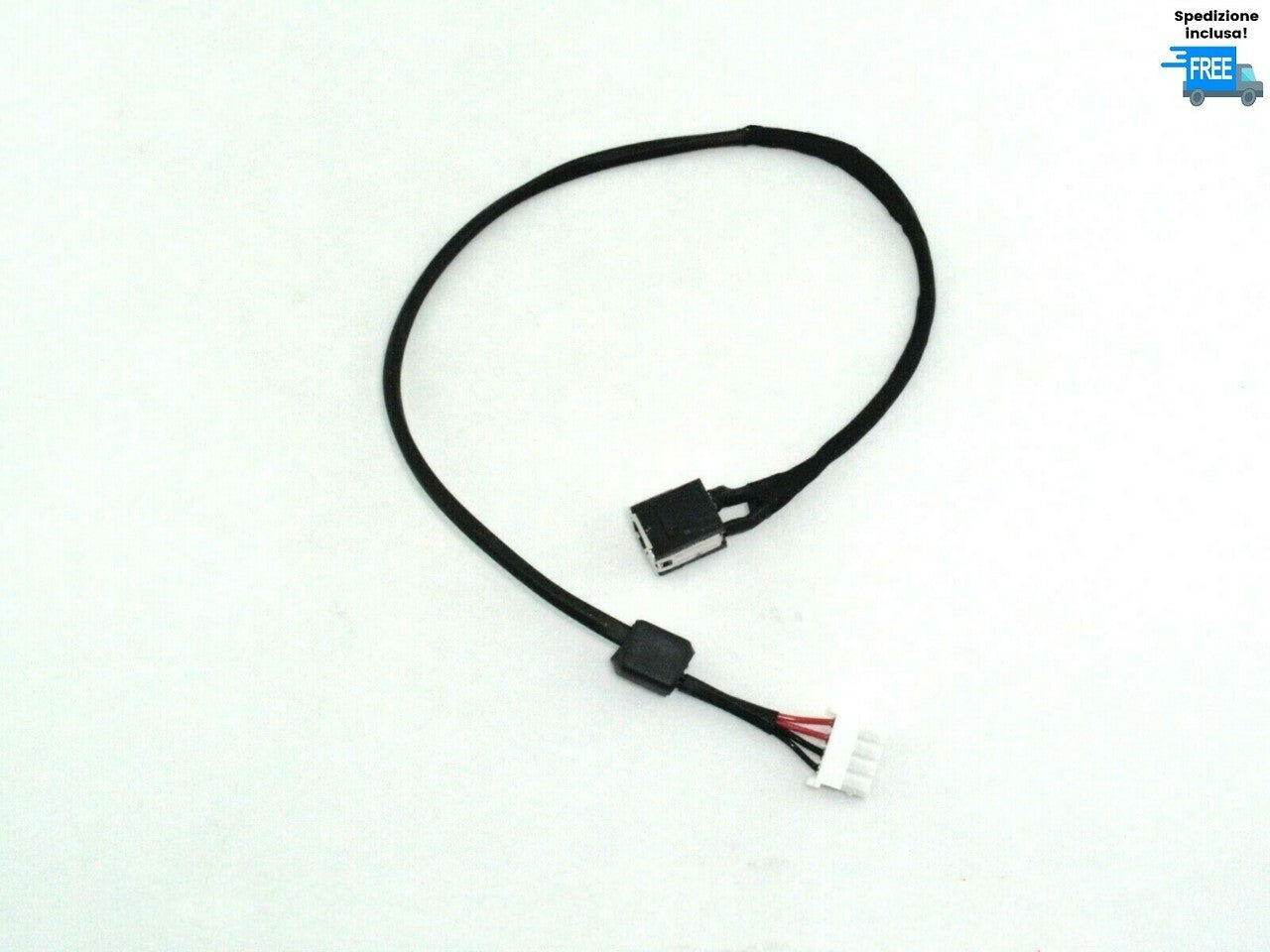 JACK TOSHIBA SATELLITE T130 T135 T135D CONNETTORE ALIMENTAZIONE DC DW466 4 PIN