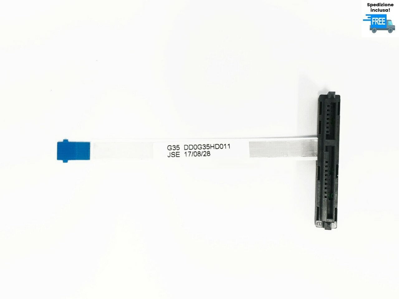 CONNETTORE SATA HARD DISK HP 15-AX 15-BC  INCLUSO CAVO FLAT DD0G35HD011