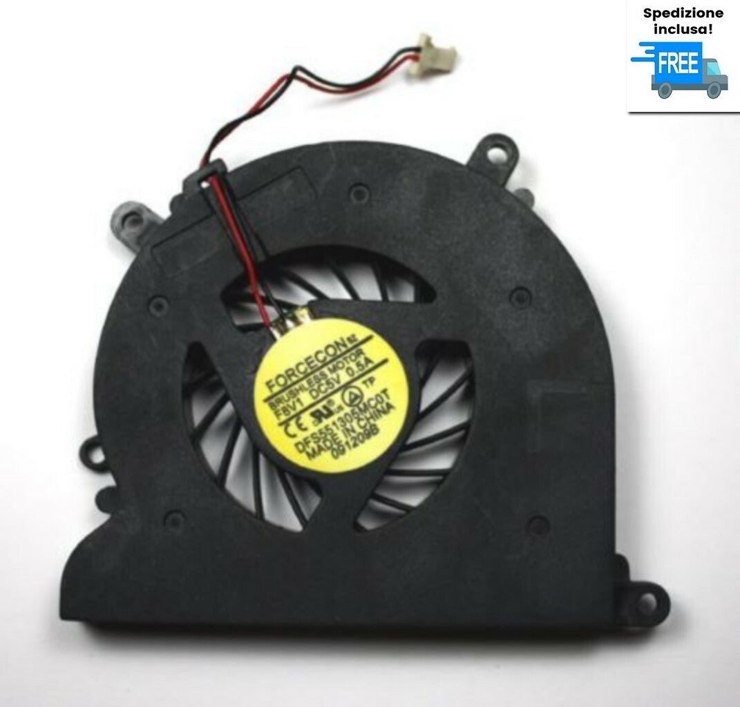 CQ40 CQ45 CQ41 DV4 VENTOLA HP COMPAQ  FAN NUOVA 2 PIN SPS -486844-001