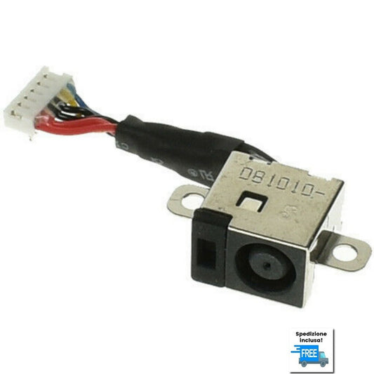 JACK HP DV3016TX DV3628TX DV3617TX DV3015TX DV3530TX  DW118 CONNETTORE DC IN