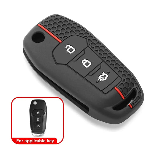 COVER CHIAVE FORD FIGO MONDEO 5 ECOSPORT  FIESTA MK8 GUSCIO TELECOMANDO SILICONE