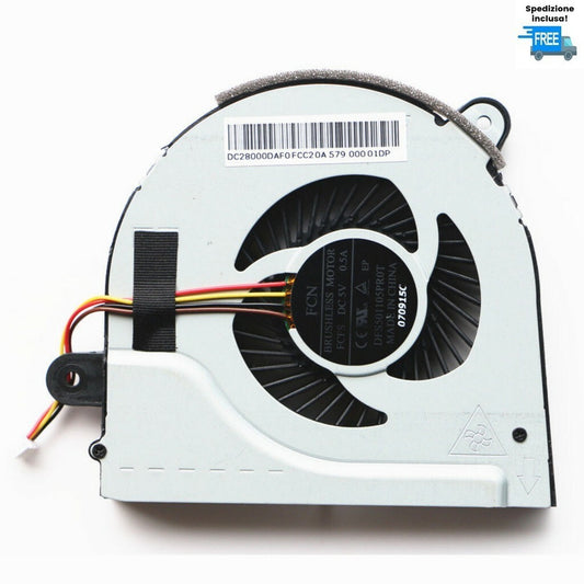 VENTOLA LENOVO G400S G405S G500S G505S Z501 Z505 COOLING FAN NUOVA 4 PIN