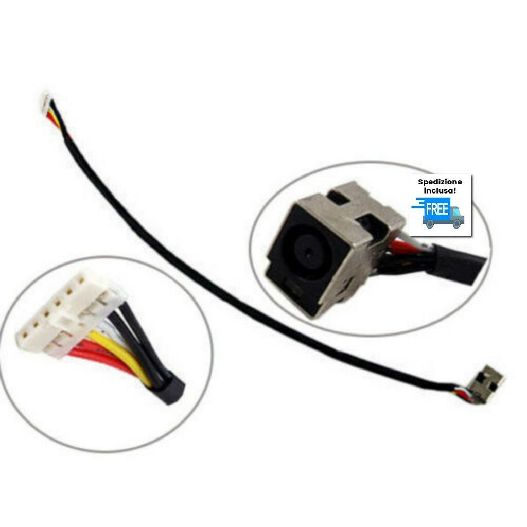 JACK HP DV7-2180 DV7-2100 DV6T-3000 DV6-3000 CQ61-425EA CQ71 G61  DC IN DW106