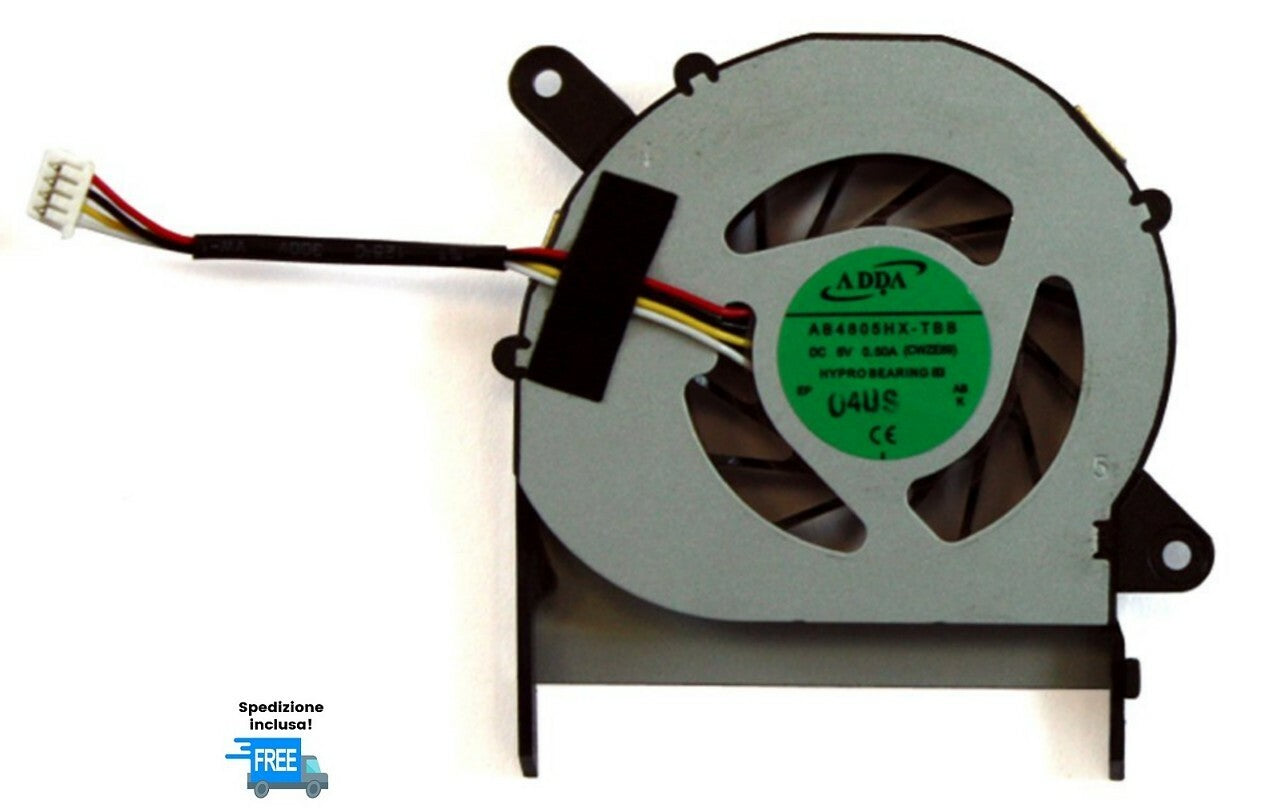 VENTOLA ACER ASPIRE 1410 1410T 1810 1810T FAN NUOVA 4 PIN