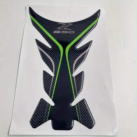 ADESIVO PROTEZIONE SERBATOIO 3D COLORE FIBRA DI CARBONIO STICKER  KAWASAKI Z650