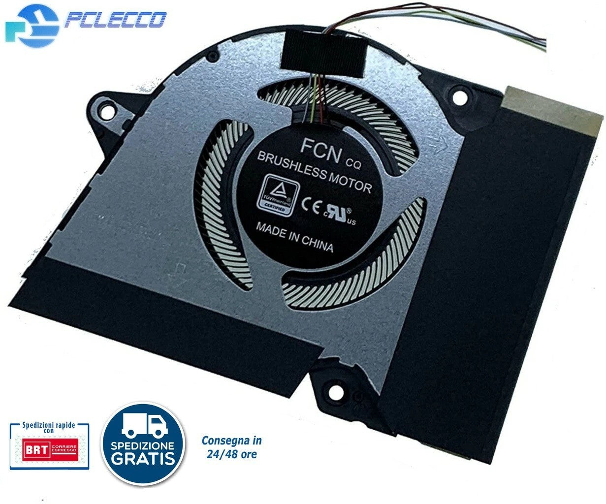 VENTOLA CPU FAN DC 12V VERSIONE 2  ASUS ROG ZEPHYRUS G14 GA401 GA401IH GA401IU