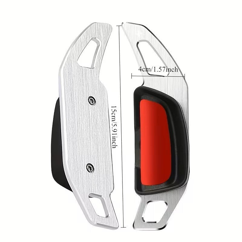PADDLE LEVE CAMBIO VOLANTE MERCEDES BENZ ESTENSIONE PALETTE  IN ALLUMINIO TIPO B