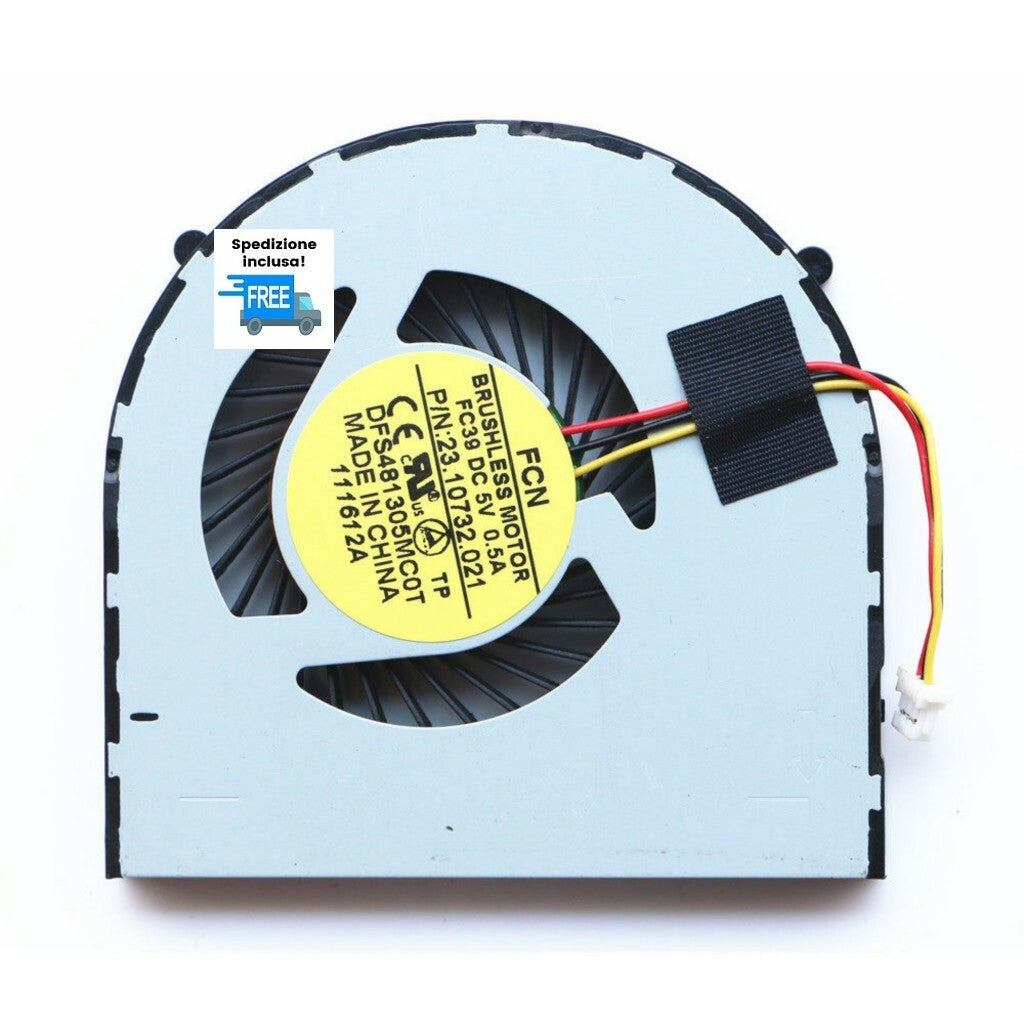 VENTOLA DELL INSPIRON  14R 5421 3421 3542 3541 NUOVA FAN ( 3 PIN )