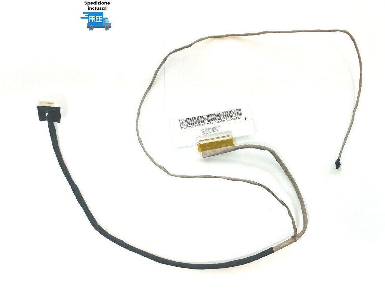 CAVO FLAT DISPLAY LENOVO G400S G405S G410S LED CABLE FLEX VGA DC02001RS10
