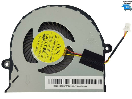 VENTOLA ACER ASPIRE E5-511G E5-521 E5-521G E5-531 E5-531G  NUOVA FAN  3 PIN
