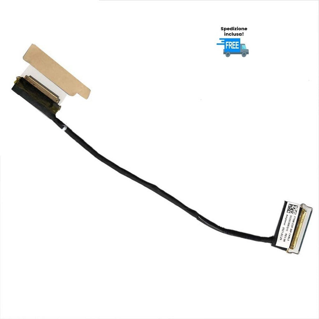 Cavo flat display Lenovo ThinkPad T590 FT590 DC02C00EQ20 DC02C00EQ40 30 pin