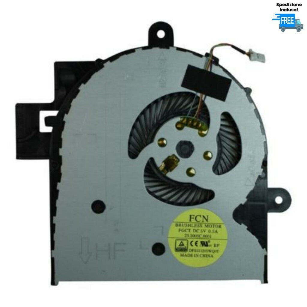 VENTOLA ENVY M6-W M6-W010DX M6-W101DX M6-W102DX NUOVA FAN 4 PIN