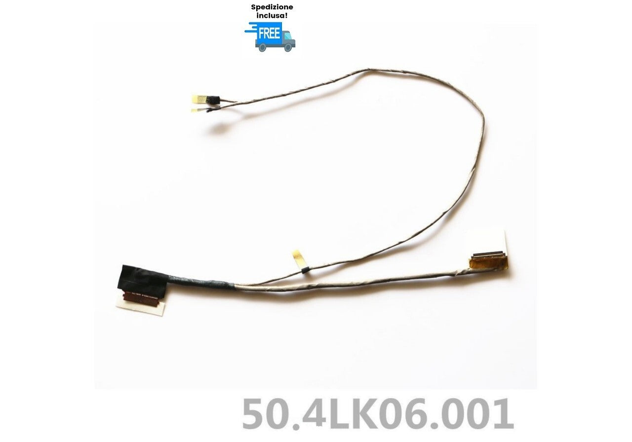 Acer Aspire V5-122 V5-122P MS2377 cavo flat display LED 40 pin 50.4LK06.001